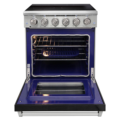 30 inch electric range - Black