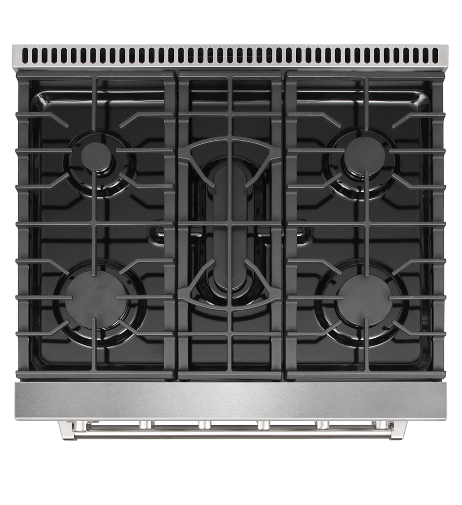 30 inch gas range - Black