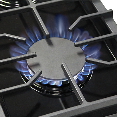 30 inch gas range - Black